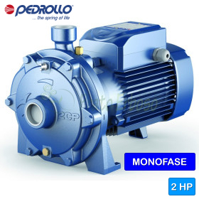 2CPm 25 / 14A - Single-phase twin impeller centrifugal pump - Pedrollo