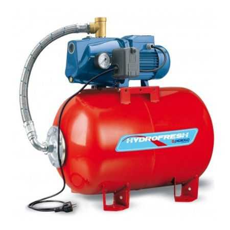 JSWm 2AX - 60 CL - 1.5 HP pressure pump group