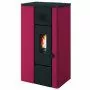 Noa - 6.3 Kw red pellet stove Punto Fuoco - 1