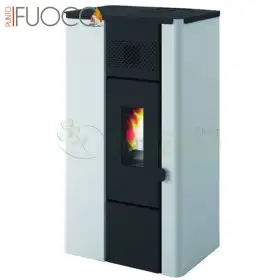 Noa - Sobë me pelet të bardhë 6,3 kW Punto Fuoco - 1