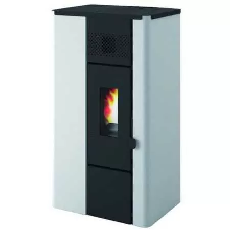 Noa - soba pe peleti alb 6,3 kW Punto Fuoco - 1