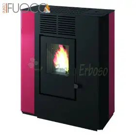 Nella - Sobë peleti me kanale të kuqe 9.4 kW Punto Fuoco - 1