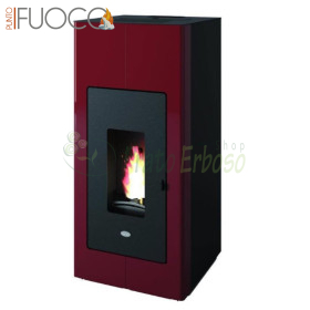 Ilaria Hydro - 17.5 Kw Red Pellet Stove