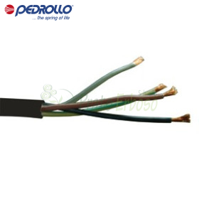 H07 RN-F 4x1 - Cablu electric pentru pompă submersibilă 4x1 mm2 Pedrollo - 1