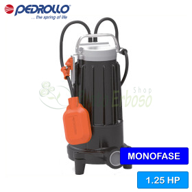 TRm 0.9 - Submersible electric pump with single-phase grinder 1.25 HP