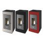 Luisa - 13 kW pellet thermo stove, embossed black Punto Fuoco - 2