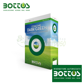 E gjelbër e errët 11-0-0 + 3 MgO + 4,5 Fe - Pleh për lëndinën prej 4 kg Bottos - 1