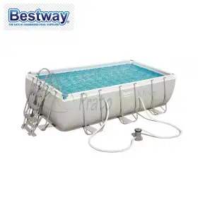 STEEL300 - Piscine EN ACIER 3 x 2,01 xh 0,66