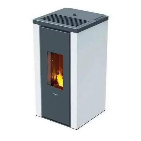 Vera 7.0 - 7 kW weißer Pelletofen Pegaso - 1