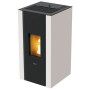 Elane 9.0 - Stufa a pellet da 8.5 Kw bianca