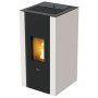 Elane 9.0 - 8.5 kW pellet stove, white Pegaso - 1