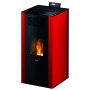 Mira 16 - 16 Kw hydro pellet stove red