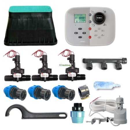 Kit de irigare în 3 zone Toro Tempus 24V TORO Irrigazione - 1