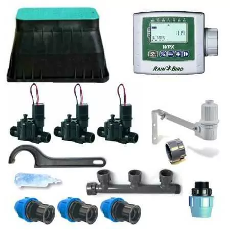 Kit, irrigation, Rain Bird 3 zone 9V Rain Bird - 1