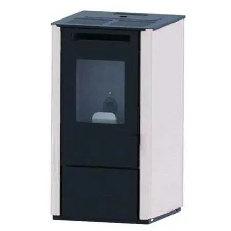 Vania - Poêle à granulés blanc 9,5 kW Punto Fuoco - 1