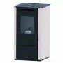 Vania - Stufa a pellet da 9.5 Kw bianco Punto Fuoco - 1
