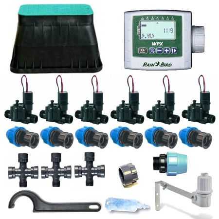 Kit d'irrigation Rain Bird 6-zone 9V Rain Bird - 1