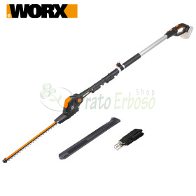 WG252E - Telescopic hedge trimmer with 20V battery Worx - 1
