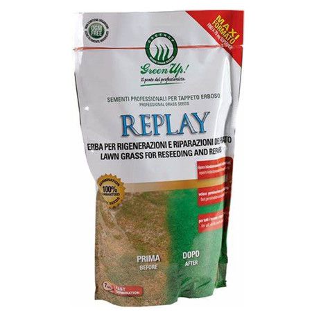 Replay - 1,2 kg de graines de gazon Herbatech - 1