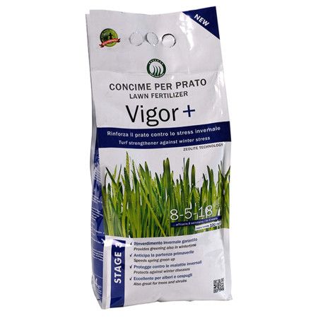 Vigor Plus - Îngrășământ pentru gazon de 4 Kg Herbatech - 1