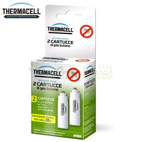 Package with 2 butane gas cartridges Thermacell - 1