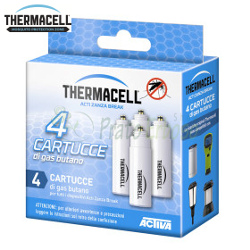 Paquet de 4 cartouches de gaz butane Thermacell - 1
