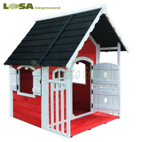 Anny - Spielhaus für Kinder Losa Legnami - 1
