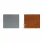 Borde Corten H100 entrelazado simple de 20 m con clavijas Mat - 7