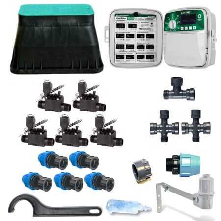 Kit de riego Rain Bird de 5 zonas Rain Bird - 1