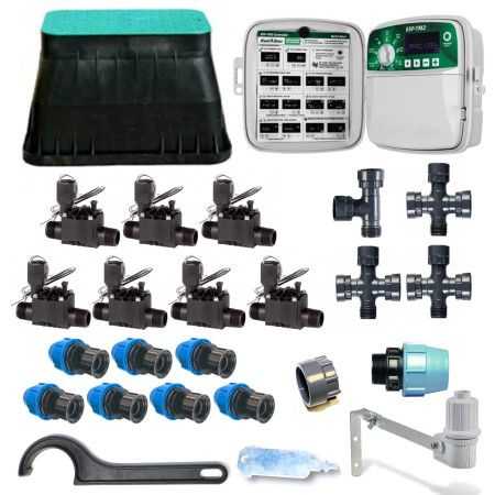 7-zone Rain Bird irrigation kit Rain Bird - 1
