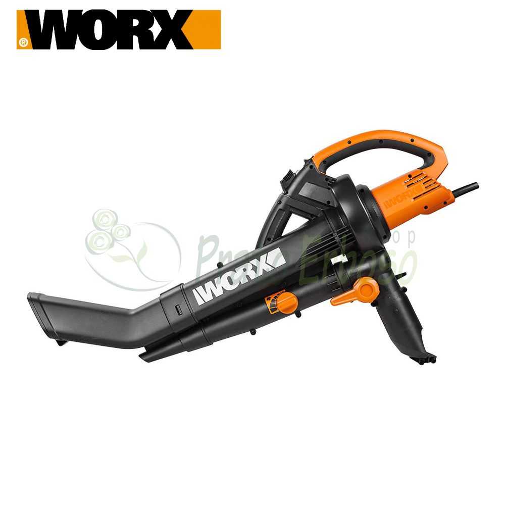 WG505E Blower vacuum shredder electric Worx