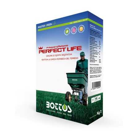 Perfect Life 18-5-10 - Lawn fertilizer 2 kg Bottos - 1