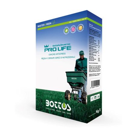 Pro Life 10-5-15 - Fertilizzante per prato da 2 kg Bottos - 1