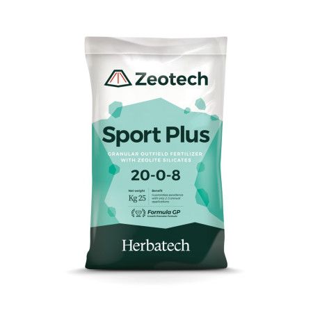 Zeotech Sport Plus - Îngrășământ pentru gazon de 25 Kg Herbatech - 1