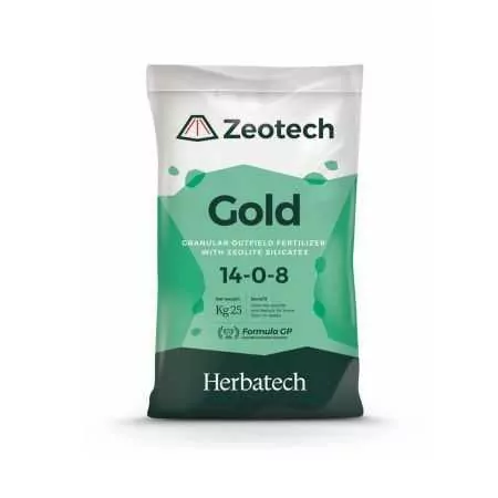 Zeotech Gold - Fertilizer for the lawn of 25 Kg