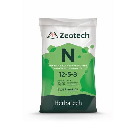 Zeotech N - Fertilizante para el césped de 25 Kg Herbatech - 1