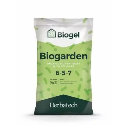 Biogarden - 20 Kg Dünger für Rasen und Pflanzen
