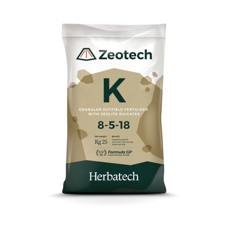 Zeotech K - Engrais pour la pelouse de 25 Kg Herbatech - 1