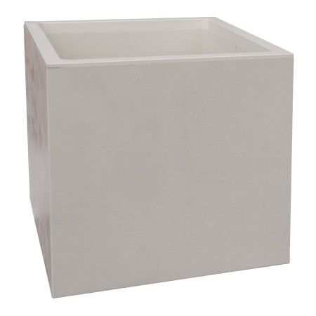 Millennium - Vase cube perle 25cm