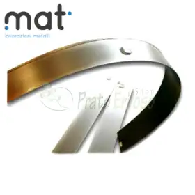 Borde Corten H100 entrelazado simple de 20 m con clavijas