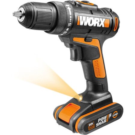 WX101 - 20V cordless drill driver Worx - 1