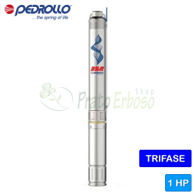 3SR 4/16 - Pompă electrică submersibilă trifazată de 1 CP