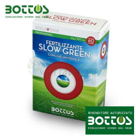 Slow Green 18-6-12 + 2 MgO - 4 Kg d'engrais pour pelouse