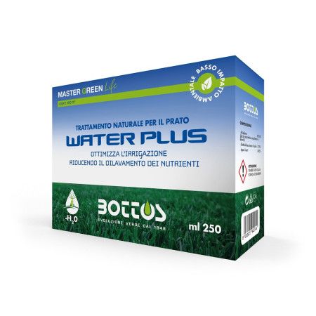 Water Plus - Agente surfattante ed umettante per prato da 250 g Bottos - 1