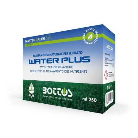 Water Plus – Tensid und Feuchthaltemittel für Rasen 250 gr Bottos - 1