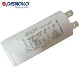 6 F - 6.3 micro farad 450 VL capacitor Pedrollo - 1