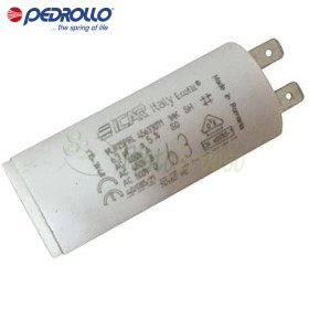 111006F - 6.3 micro farad 450 VL capacitor Pedrollo - 1