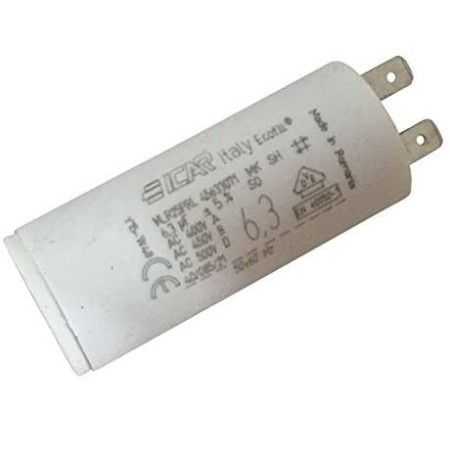 6 F - 6.3 micro farad 450 VL capacitor Pedrollo - 1