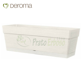 Save window box - Vaso a cassetta da 49 cm bianco