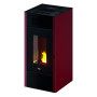 Saba 14 - 14 Kw red ductable pellet stove Pegaso - 1